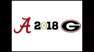 2018 CFP National Championship, #4 Alabama vs #3 Georgia (Highlights)