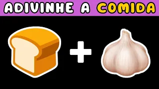 ADIVINHE A COMIDA PELOS EMOJIS🍟🥪🍣 | Teste Seus Conhecimentos com Comida #2