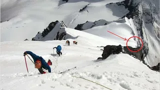 Ve Výšce 3000 Metrů Horolezci Zkoprněli, Když Viděli Tohle Jít Naproti!