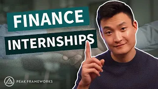 How to get a Finance Internship