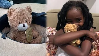 6-Year-Old Reunites With Special Teddy Bear She Lost a Year Ago