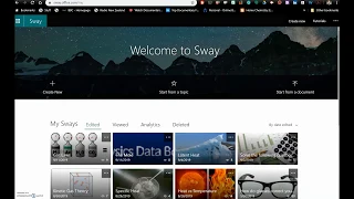 Changing Powerpoints to Sway