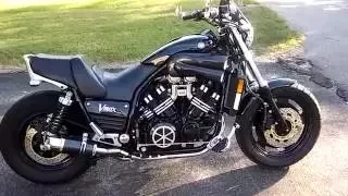 Vmax motorcycle 1st gen. 98 custom walkaround V-max vmax v max