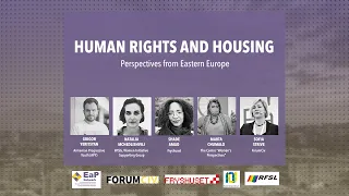 Human rights and housing – perspectives from Eastern Europe