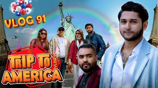 Trip To America  | Tawhid Afridi | Tahseenation | Bangladesh To USA | Family | Vlog 91