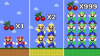 Super Mario Bros. But Every Seed Makes Mario Double Items... | ADN MARIO GAME