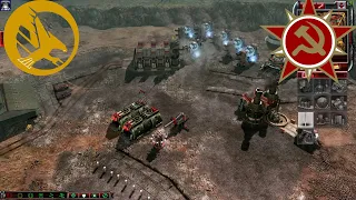 Red Alert in Tiberium wars Soviet gameplay