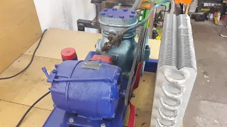 Renovation of an old German compressor