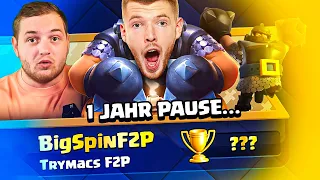 😱🌟DER TRYMACS F2P ACCOUNT ist ZURÜCK… (erster Push nach 1 Jahr!) | Clash Royale Deutsch