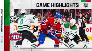 Stars @ Canadiens 10/22 | NHL Highlights 2022