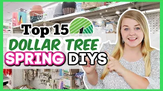 15 Genius DOLLAR TREE DIYS for this Spring 2023! (beginner friendly) NOT TACKY! | Krafts by Katelyn