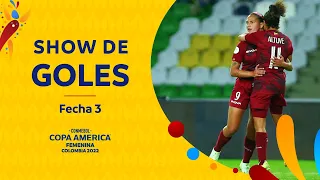 #CAFem 2022 | El show de goles de la Fecha 3