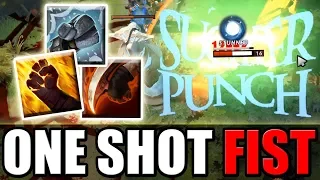 Double Sleight of Fist with Walrus PUNCH! + Bloodrage [One Shot Imba] Dota 2 Ability Draft