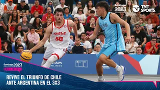 🏀🇨🇱 Espectacular victoria de Chile sobre Argentina en Básquet 3x3 [COMPLETO]