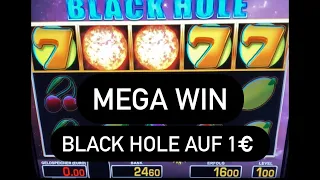 Let’s play Black Hole 1 EURO 🔥 VOLLES RISIKO 77777 JACKPOT CASINO Spielhalle Merkur Magie Novoline