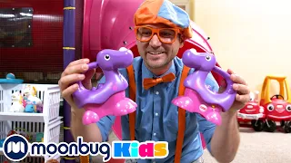 Amy's Playground - Learning Colours | @Blippi | Moonbug Literacy