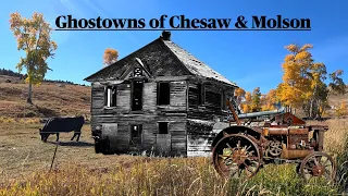 Explore the Ghost towns of Chesaw &  Molson, Washington.