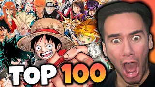 TOP 100 ANIME OST'S OF ALL TIME (REACTION)