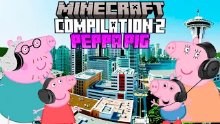 Peppa Pig Play Minecraft Compilation 2