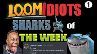 LOOMIDIOTS: SHARKS OF THE WEEK | Bomboyisbak, Loomian Legacy