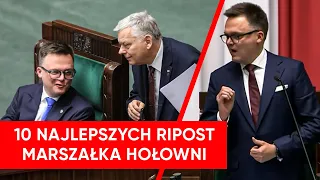 Hołownia zmienił obrady Sejmu w show. 10 najlepszych ripost marszałka