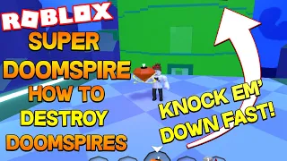 Super Doomspire Brickbattle - Destroy TOWERS FAST AND EASY!