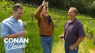 Conan Goes Wine Tasting In Napa Valley | Late Night with Conan O’Brien