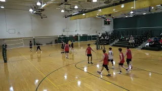 Conant High School Freshman vs Fremd High School Freshman Boys Volleyball