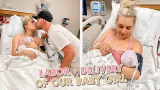 unexpected labor + delivery of baby girl #2!! our birth vlog 💕