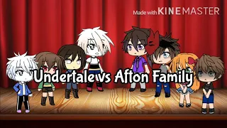 Undertale vs Afton Family|Singing Battle|