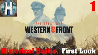 The Great War: Western Front - Historical Battle - First Look - Free Demo - Part 1