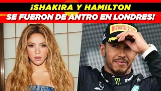 Shakira y Hamilton se fueron de antro en Londres 😏🥳