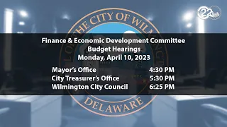 FY2024 Budget Hearings | Mayor's Office, Treasurer's Office, WCC | 4/10/2023