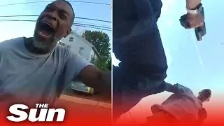 Terrifying bodycam footage captures violent hammer attack on female police officer