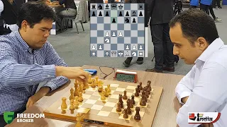 Nakamura vs Bassem - Positional Destruction in the King's Indian Defense | World Rapid 2022 Round 4