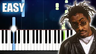 Coolio - Gangsta's Paradise - EASY Piano Tutorial by PlutaX