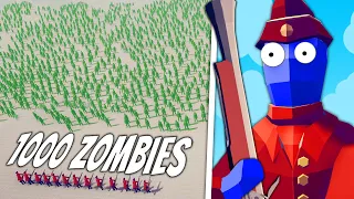 Infinite Zombie Siege VS Unstoppable MUSKET LINE Battle! | Totally Accurate Battle Simulator