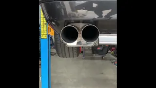 BMW E34 M5 Custom stainless exhaust system