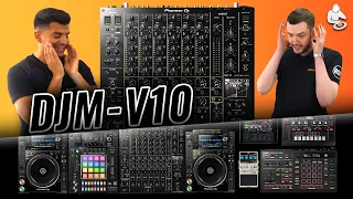 Pioneer DJ DJM-V10 - The Ultimate Setup with the Monster 6-Channel Mixer