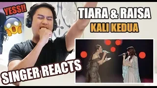 VOCALIST REACTS to TIARA and RAISA - KALI KEDUA | Indonesian Idol 2020