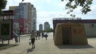 В Харькове появляются бомбоубежища на остановках общественного транспорта