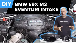 BMW E92 M3 Eventuri Carbon Intake & Plenum Upgrade DIY (2008-2013 BMW M3)