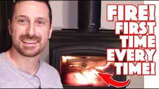 Wood Stove Tips And Tricks | How To Start A Fire The First Time, Every Time!