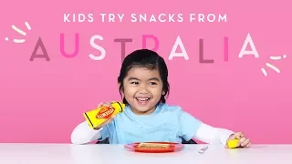 Kids Try Snacks from Australia | Kids Try | HiHo Kids
