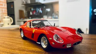 CMC Ferrari 250 GTO Red 1:18 Scale (Unboxing)