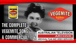 FULL LENGTH: HAPPY LITTLE VEGEMITE'S SONG ( ORIGINAL TV COMMERCIAL)