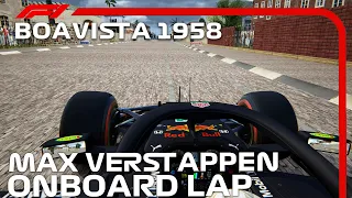 F1 2020 Boavista Circuit (1958) | Max Verstappen Onboard | Assetto Corsa