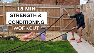 Military 15 Min Intense Strength & Conditioning Workout | Home Workout | Battle Ready Fuel Review