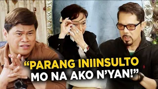 Boyet de Leon, na-offend sa tanong ko! Vilma Santos, naiyak! | Ogie Diaz