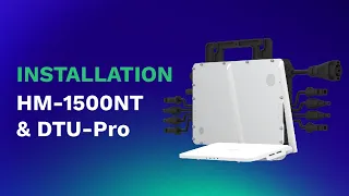 4-in-1 single-phase microinverter | HM-1200/1500NT (NA version) Installation